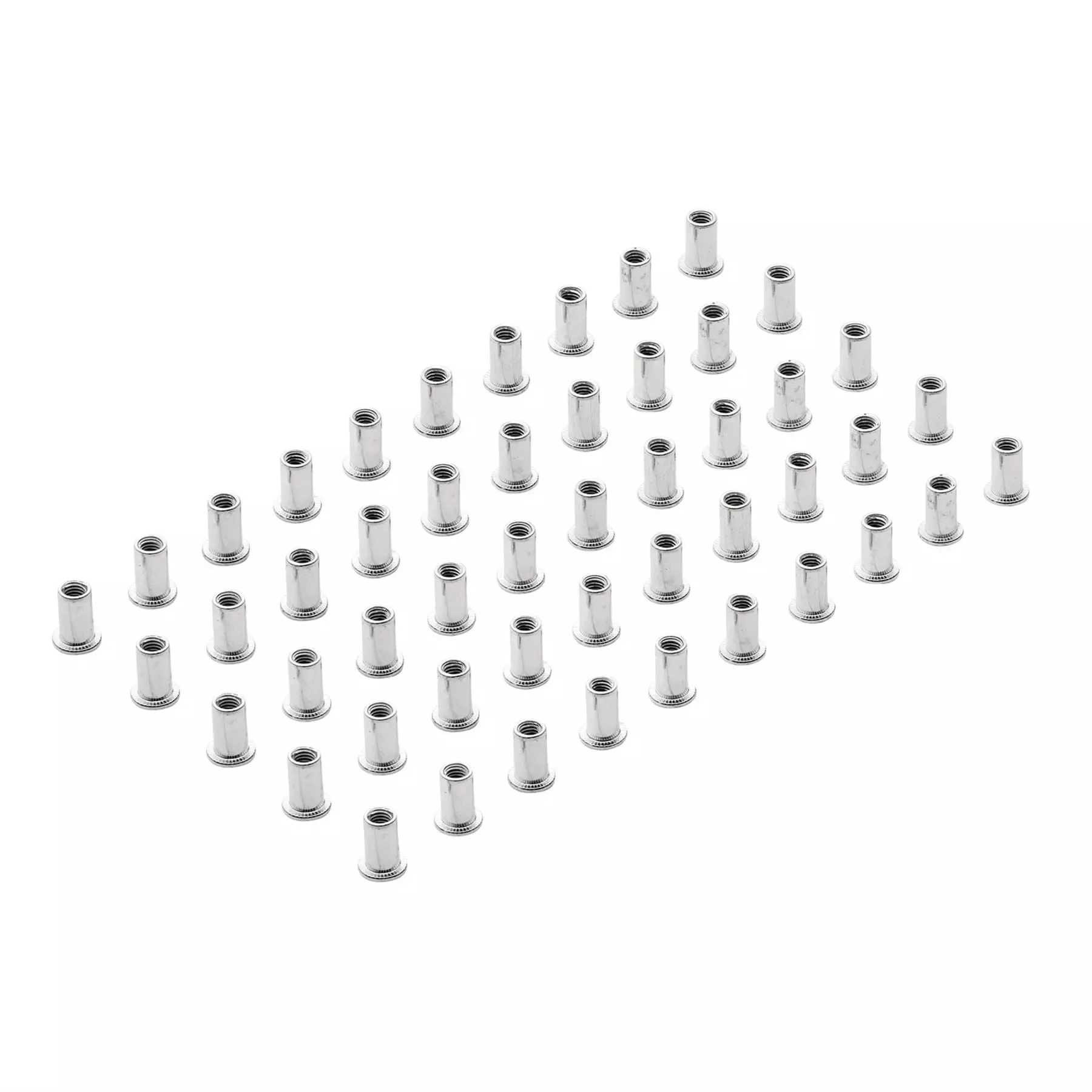 Draper Zinc Plated Threaded Insert Rivet Nuts M5 x 0.8mm (Pack of 50) 04052