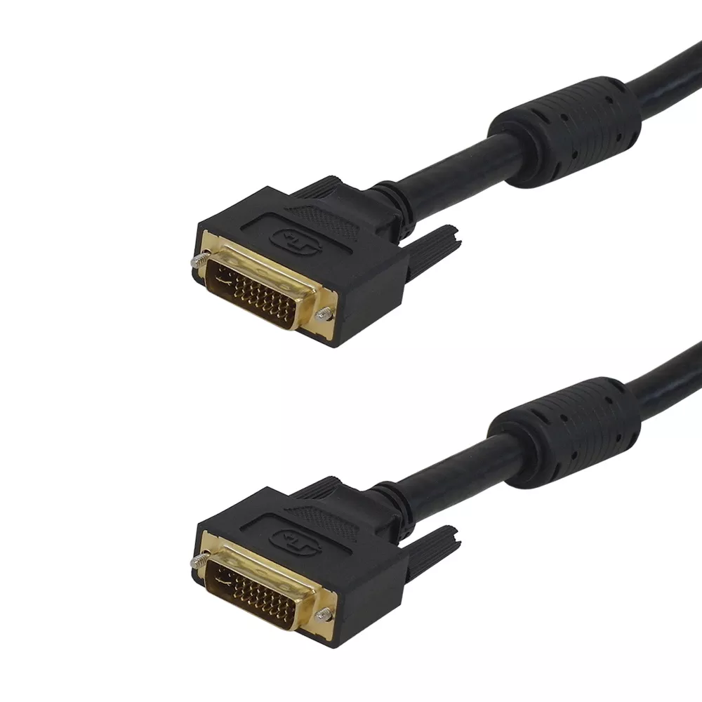 DVI-I Male to DVI-I Male Dual Link Cable - CMG/ FT4 28 awg -6 ft