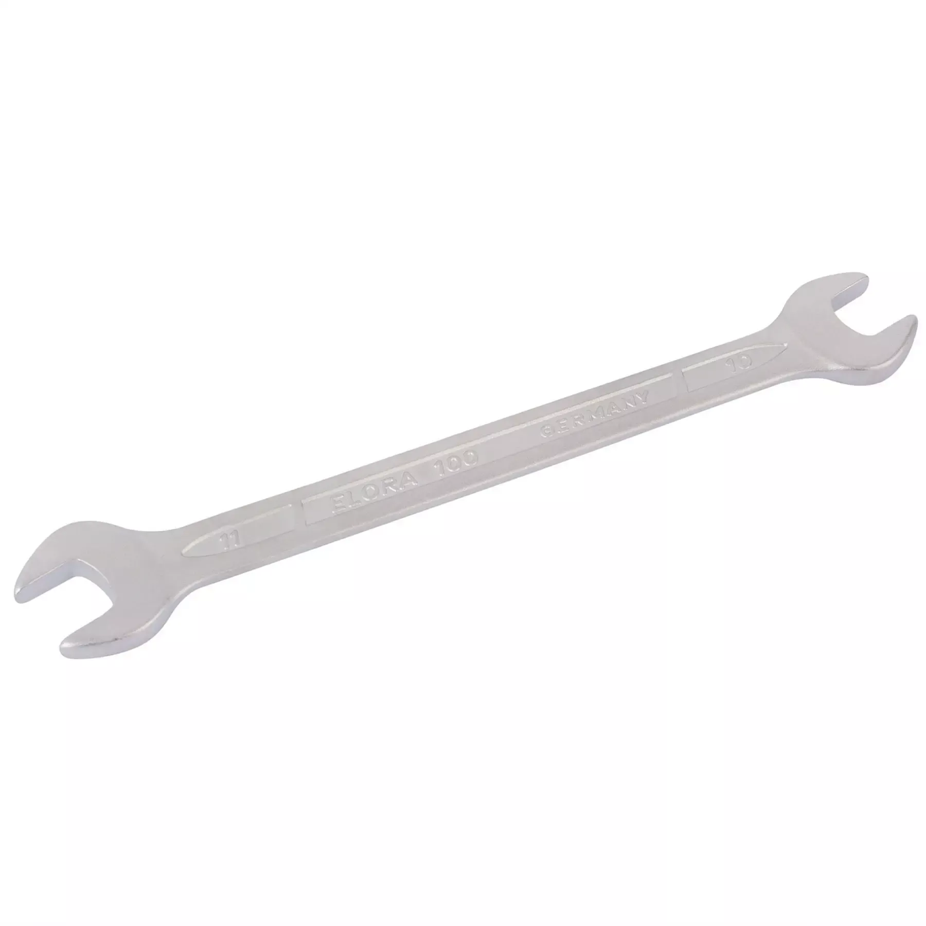 Elora Long Metric Double Open End Spanner 10 x 11mm 01870