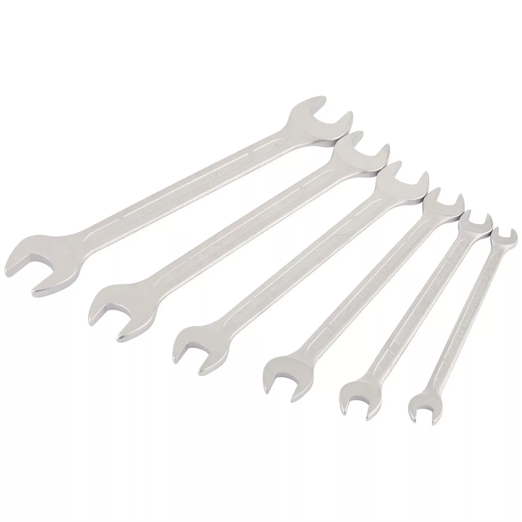 Elora Long Metric Open End Spanner Set (6 Piece) 01341