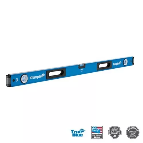 Empire em75 24" Magnetic Box Level True Blue EM75.24