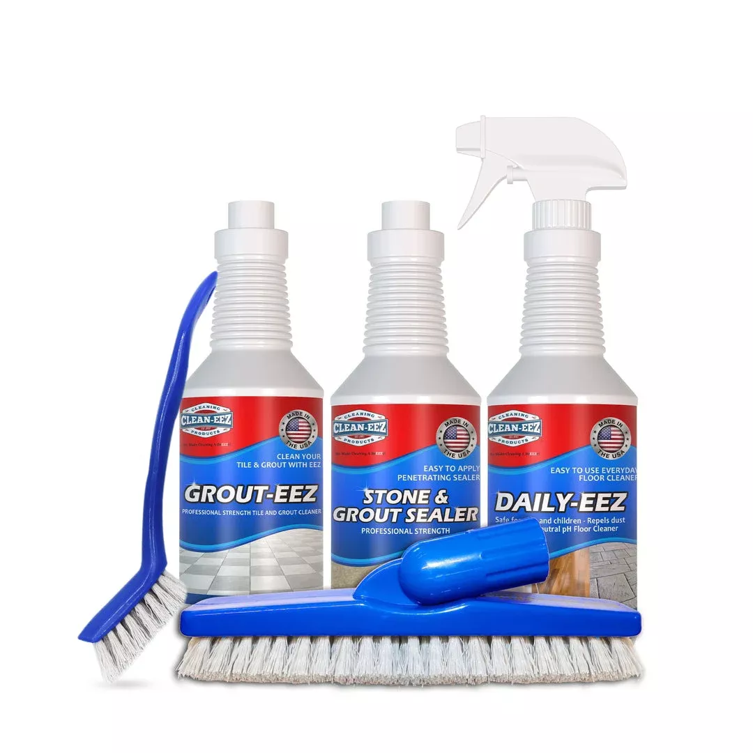 “The Essentials” Grout-eez Tile & Grout Care Kit
