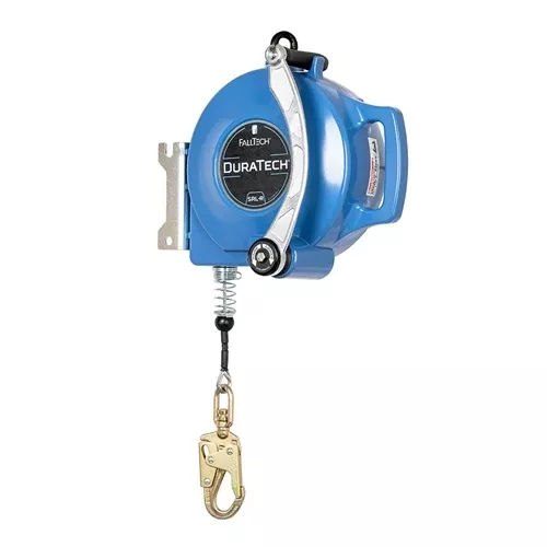 FallTech 120' DuraTrech SRL R Galvanized Cable w/ Bag and Bracket For Tripods and Davits 7278