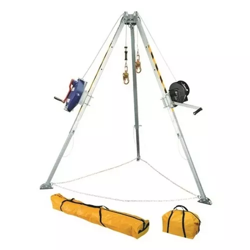 FallTech Confined Space 8' Tripod Kit with Winch and SRL 7509