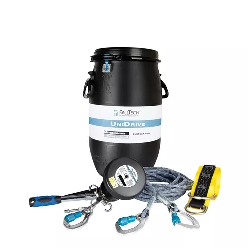 FallTech UniDrive 150' Crane Rescue and Descent Kit with Sealed Barrel 6813150K