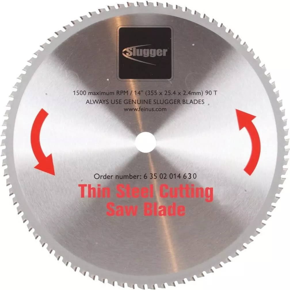 Fein 63502014630 Slugger 14 in. Thin Steel Cutting Saw Blade, 90T