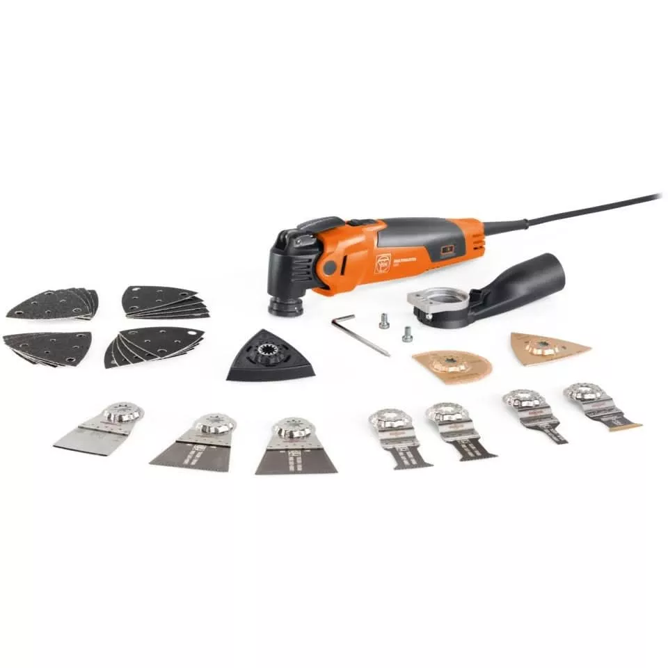 Fein 72296761090 Corded MULTIMASTER MM 500 PLUS Top Oscillating Multi-Tool Set