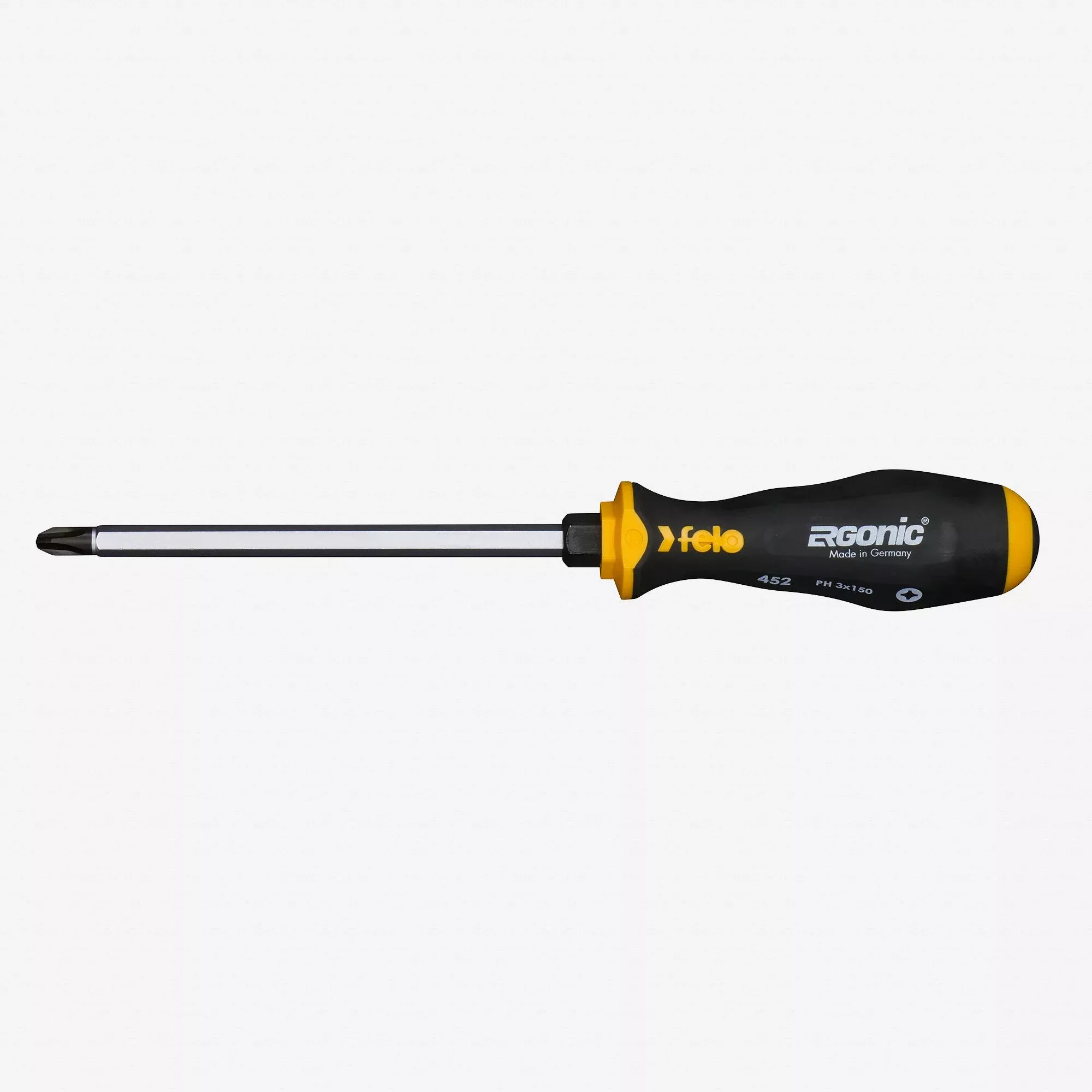Felo Ergonic with Striking Cap Phillips Screwdriver, #3 x 150 mm
