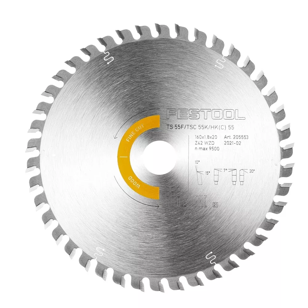 Festool 205561 FC 42-Tooth Saw Blade for TSC 55 K