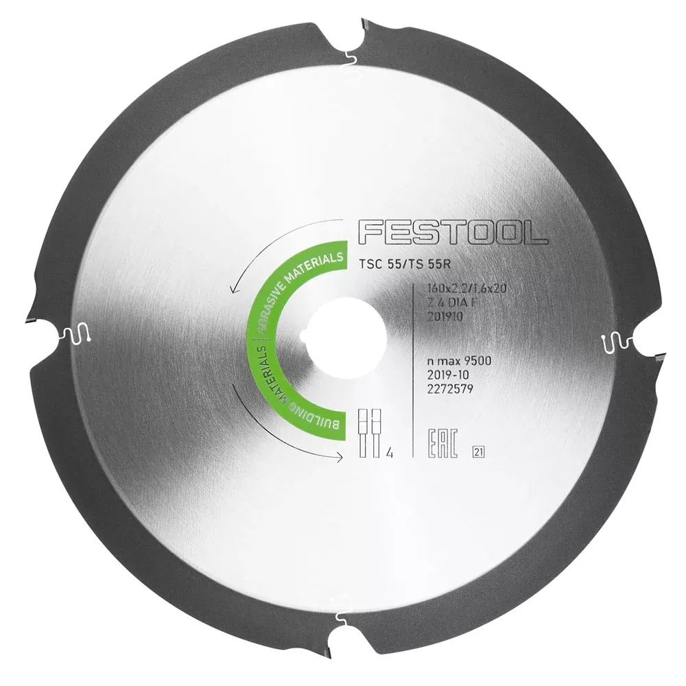 Festool 205564 Diamond 4 Tooth Saw Blade TSC 55 K