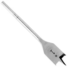 Flat Wood Boring (Spade) Bit, 1-3/8" Dia, Triumph 084015