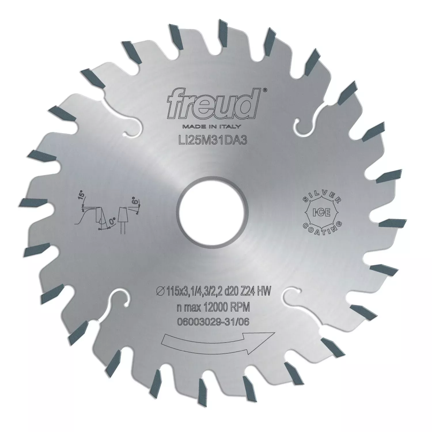 Freud LI25M28EA3 120mm Conical Scoring Saw Blade