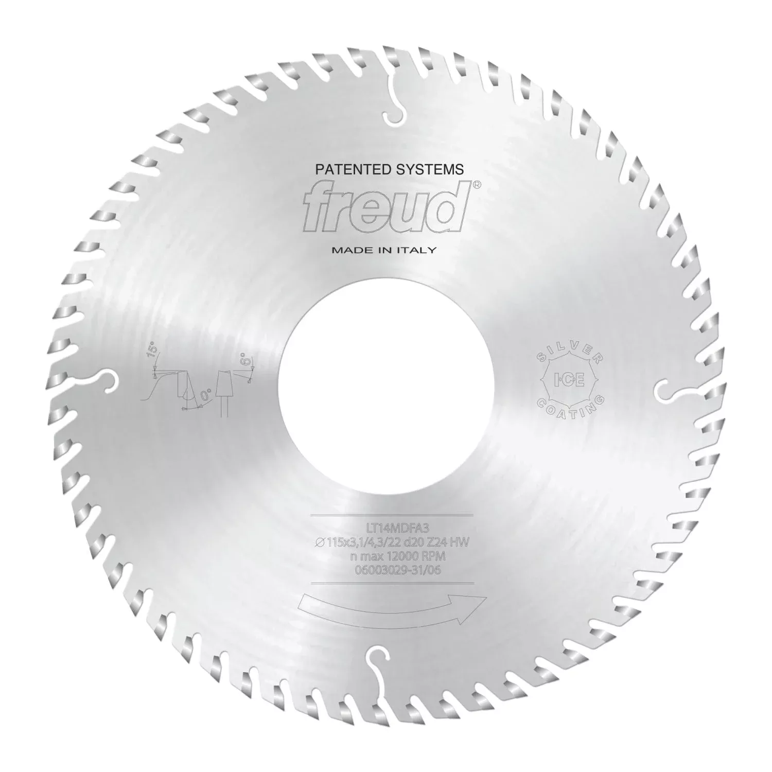 Freud LT14MDFA3 255mm Hogging Saw Blade (Customized)
