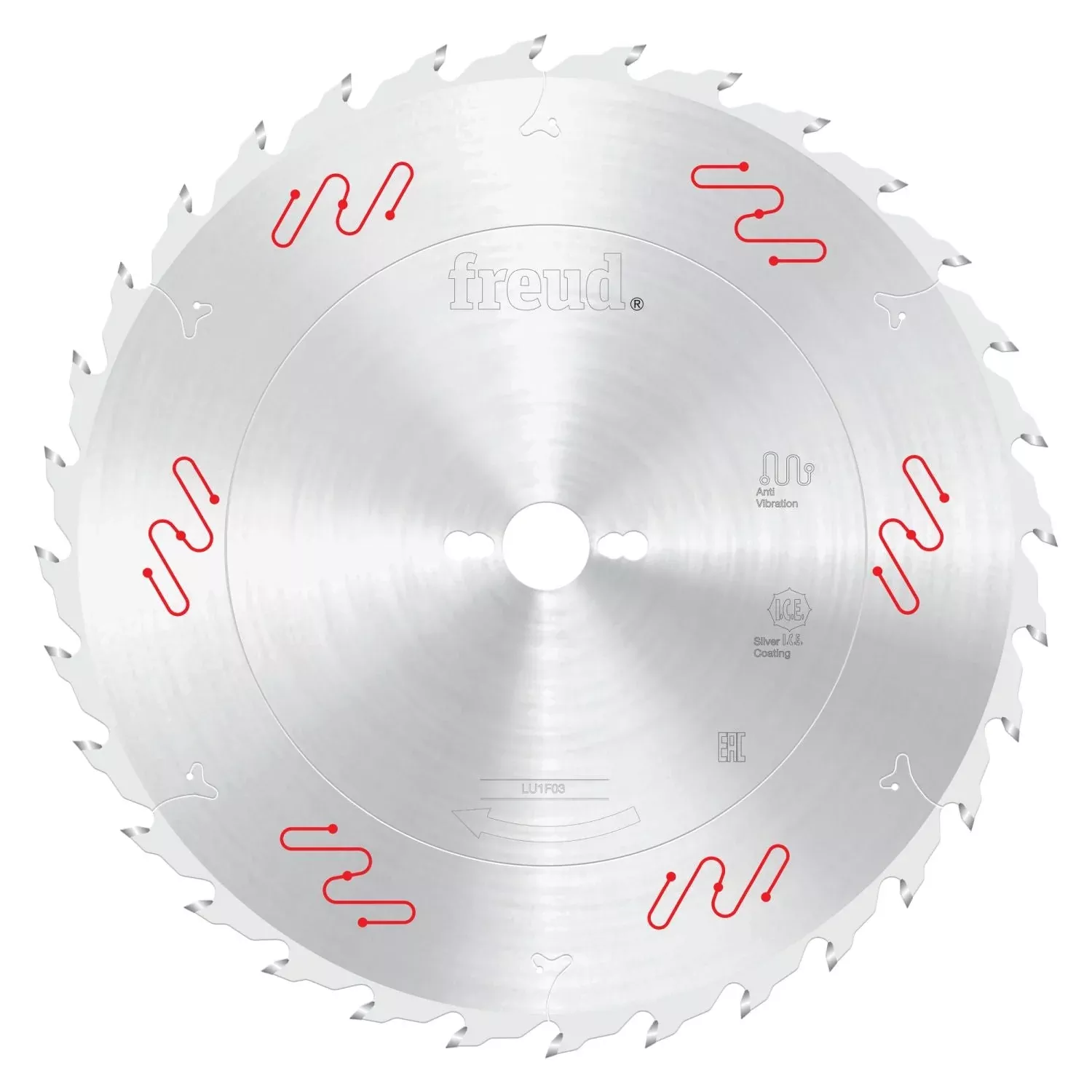 Freud LU1F03 350mm Thin Kerf Carbide Tipped Saw Blade to Cut Solid Wood
