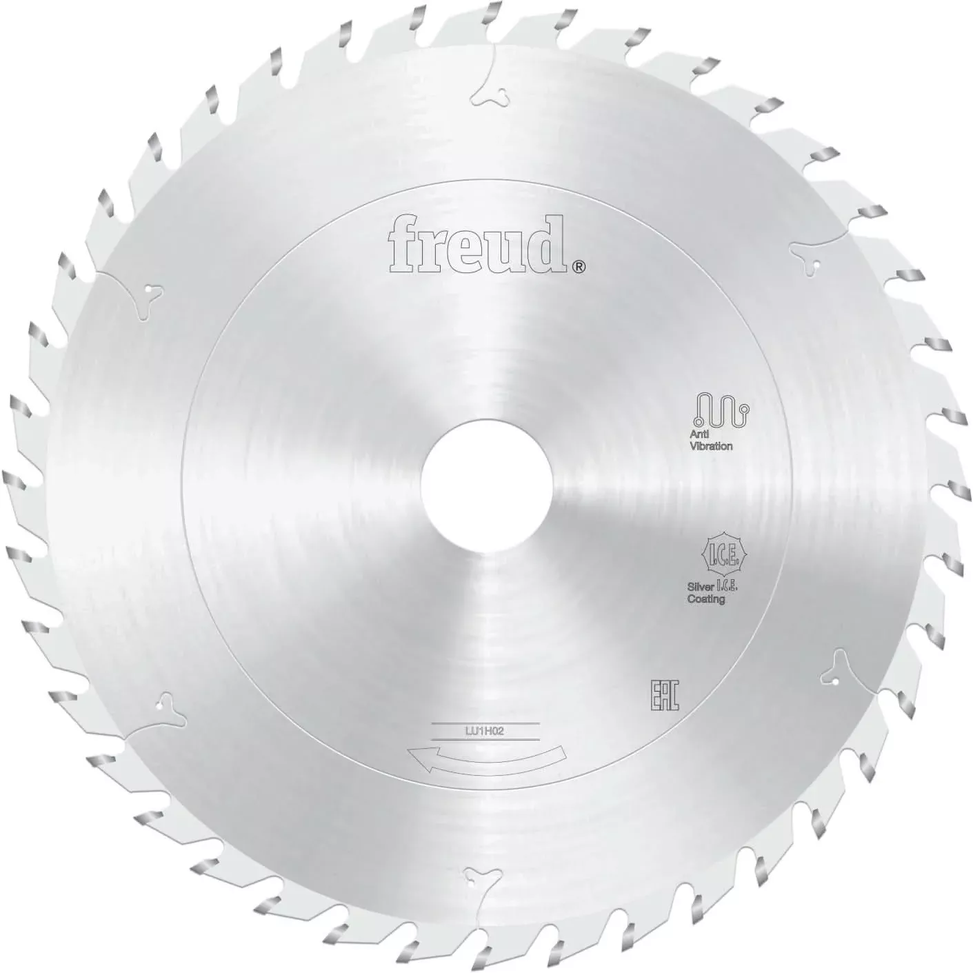 Freud LU1H02 185mm Thin Kerf Carbide Tipped Saw Blade for Ripping & Crosscutting