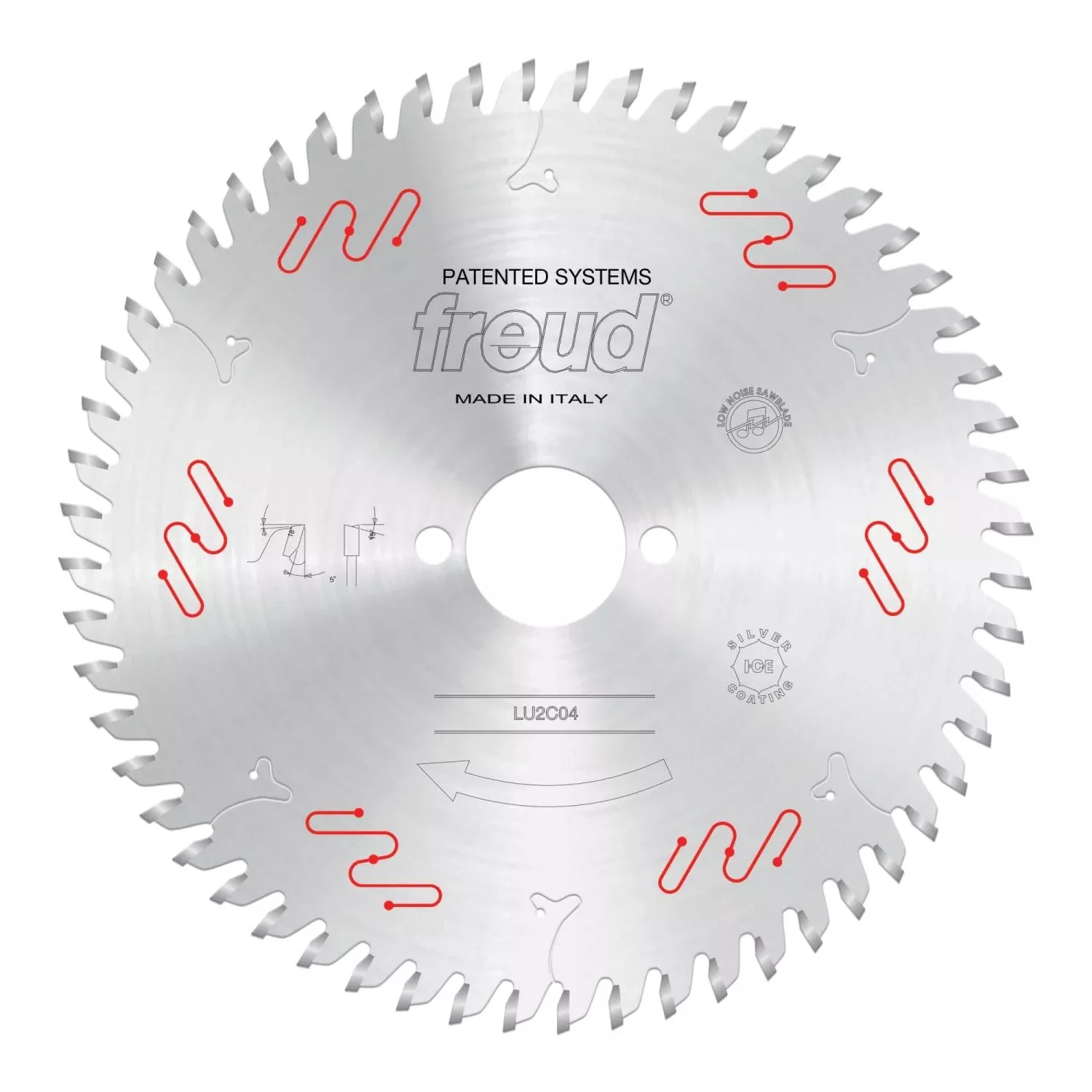Freud LU2C04 180mm Carbide Tipped Saw Blade for Crosscutting