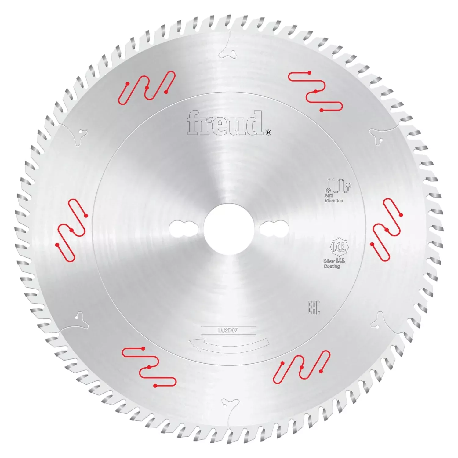 Freud LU2D07 250mm Thin Kerf Carbide Tipped Saw Blade for Crosscutting