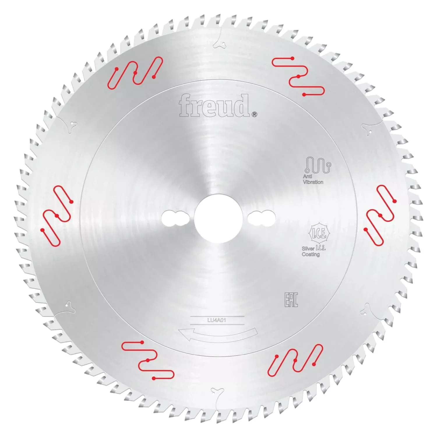 Freud LU4A01 250mm Carbide Tipped Saw Blade for Plastic Material & Plexiglass