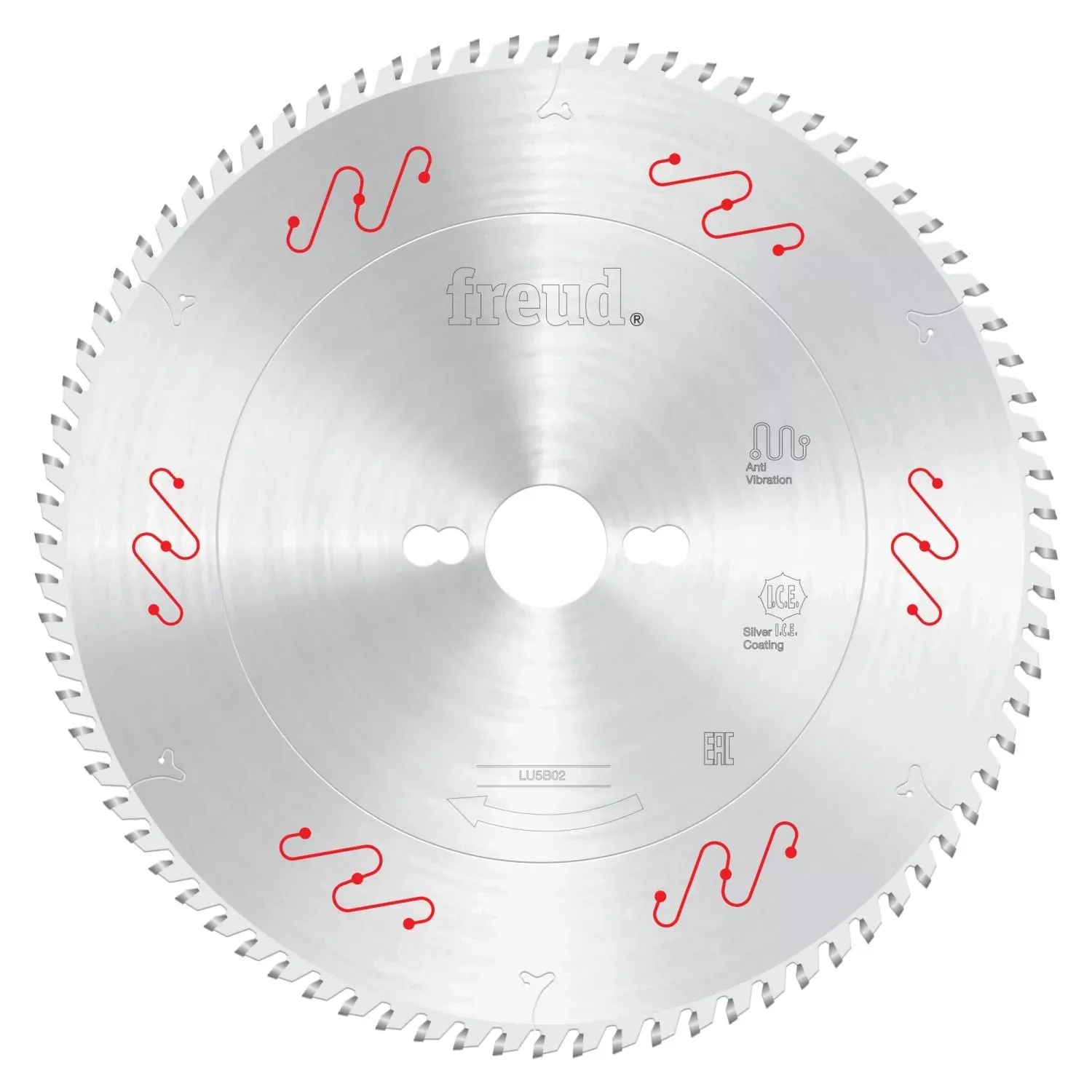 Freud LU5B02 250mm Thin to Medium Aluminum & Non Ferrous Blade with Mechanical Clamping