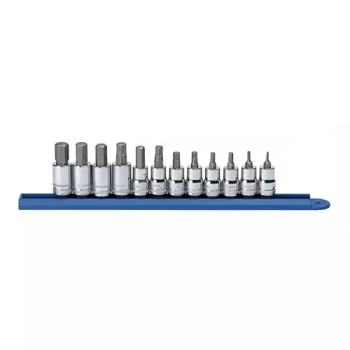 Gearwrench 12 Piece 3/8" Hex Bit Metric Socket Set 80580