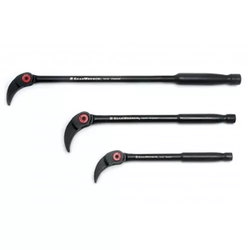 Gearwrench 3 Piece Indexing Pry Bar Set 8"; 10" & 16" 82301D