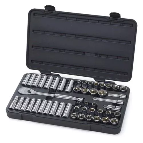 GearWrench 49 Piece 1/2" SAE Metric Socket Set 80700D