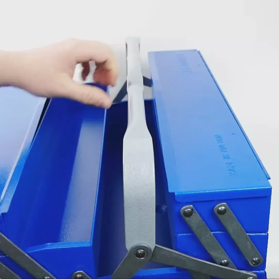 Gedore 1335 L Cantilever Tool box, empty, 5 compartments, long pattern 210x535x225 mm