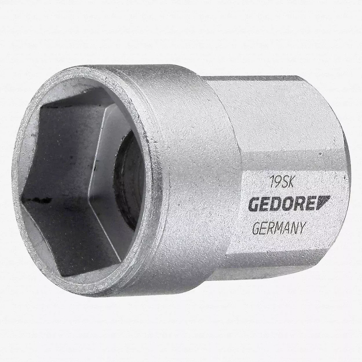 Gedore 19 SK Hex Drive Socket, Short 14 mm