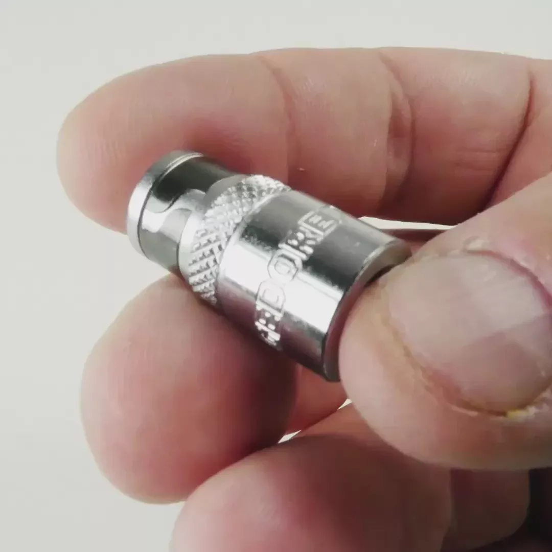 Gedore 620 Square Drive to Hex Bit Adaptor, 1/4"-1/4"