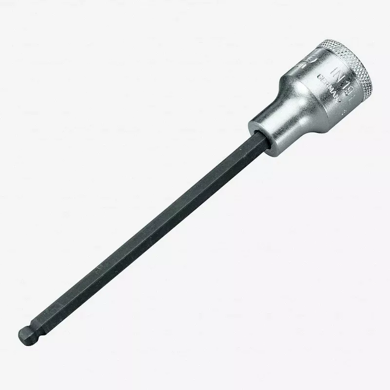 Gedore IN 19 LK 6-140 Screwdriver bit socket 1/2", long 6 mm