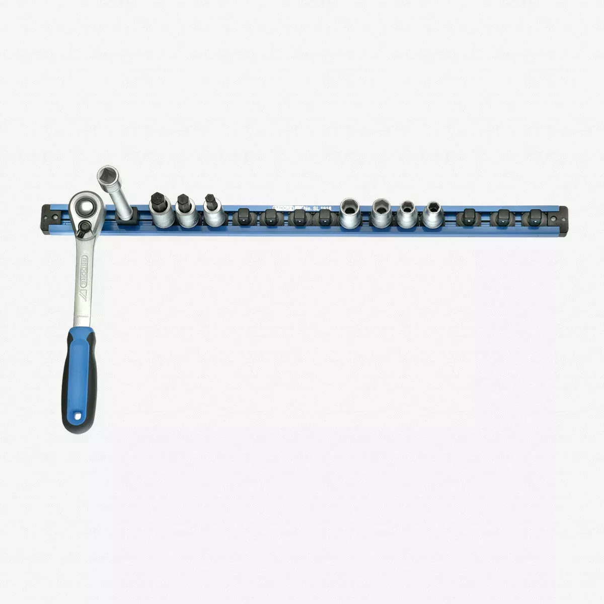 Gedore SL 1916 Tool holding rail 1/2", magnetic, 580 mm