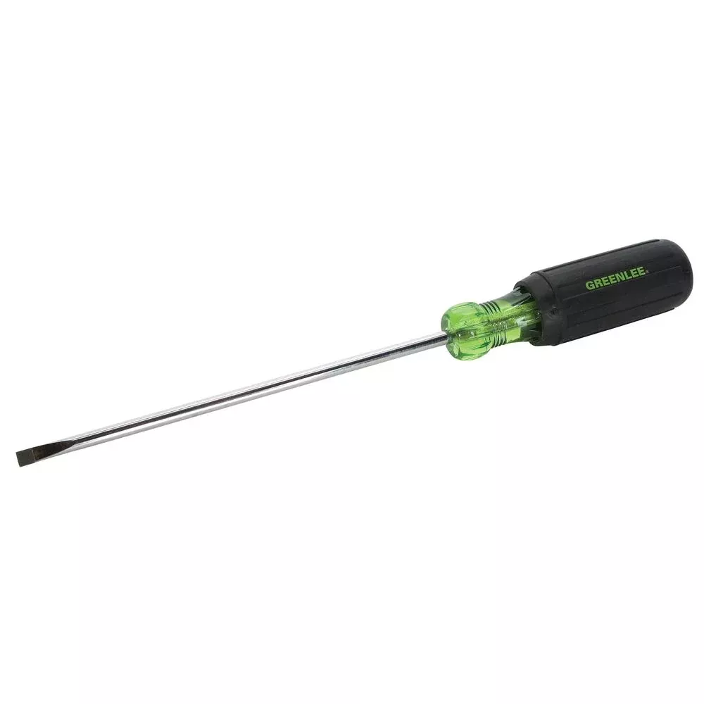 Greenlee 0153-22C Screwdriver, Heavy Duty, Cabinet Tip 3/16" x 6"