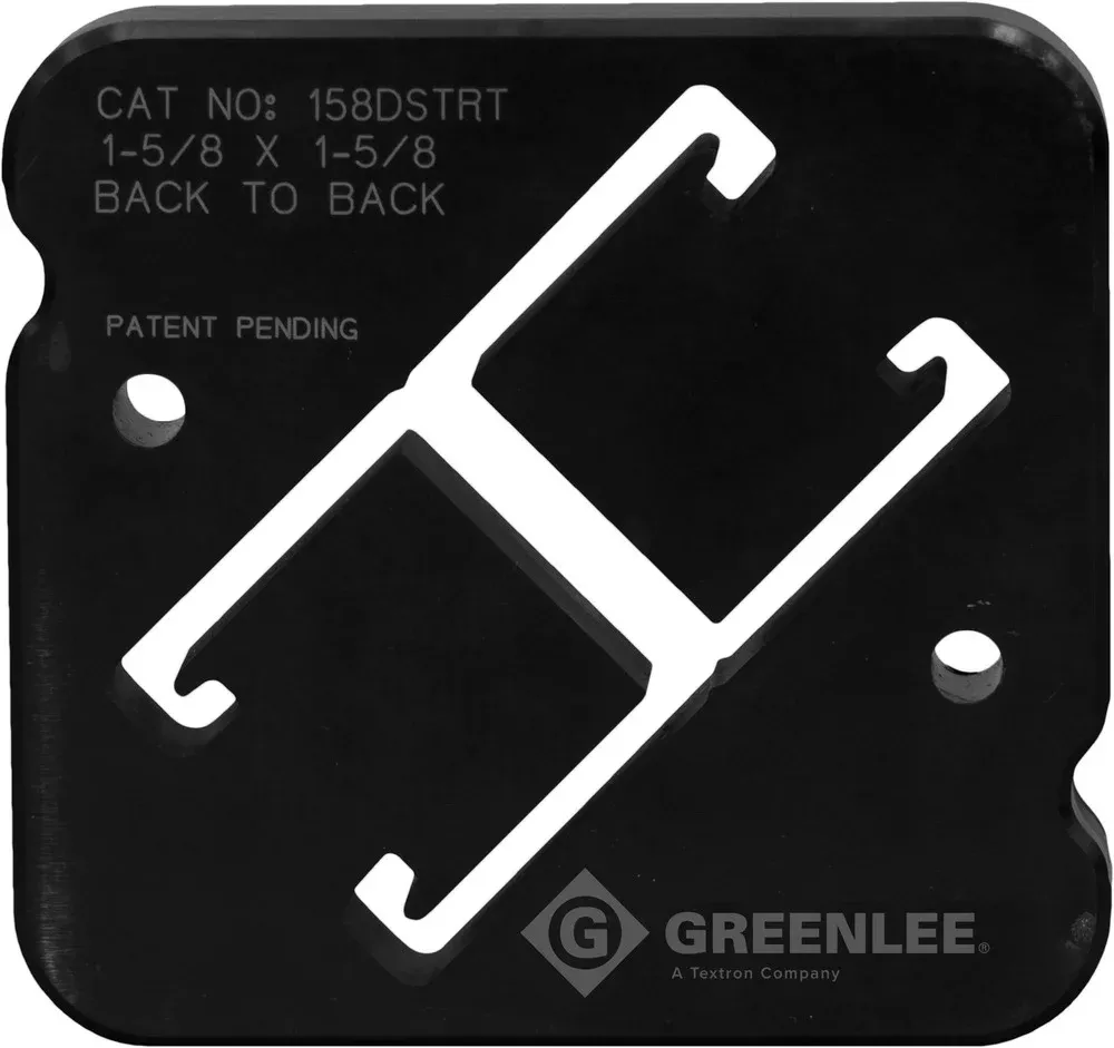Greenlee 158DSTRT Double Strut Dies