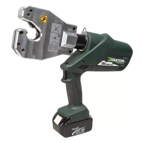 Greenlee 18V Gator 6 Ton DieLess Crimper Quad-Point Open Head Kit EK06ATCL11
