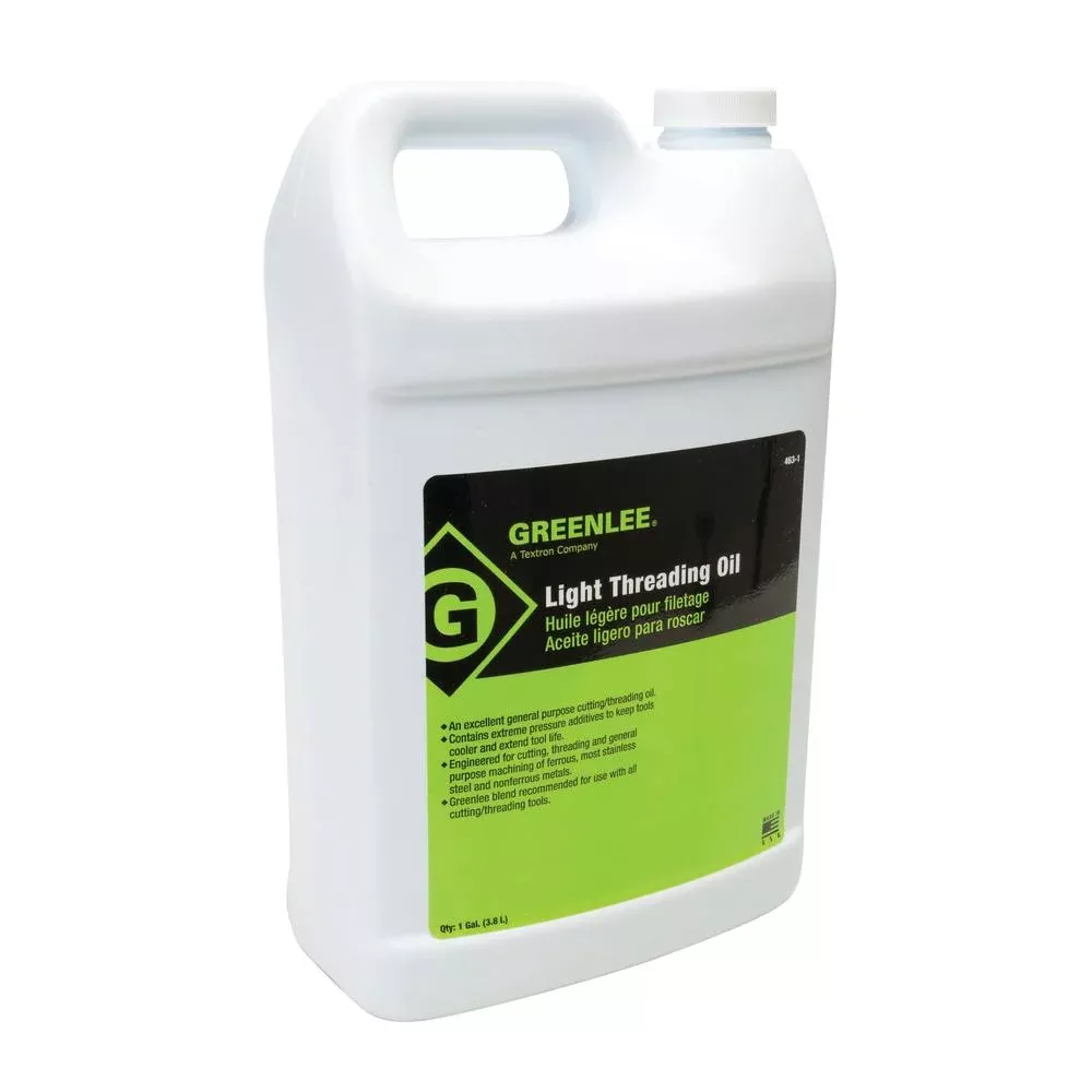Greenlee 463-1 Light Threading Oil - 1 Gal