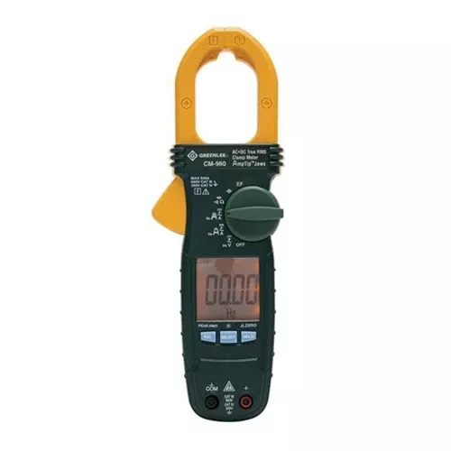 Greenlee 600 AMP AC + DC TRUE RMS CLAMP METERCM-960