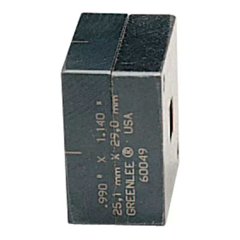 Greenlee 60049 Rectangular Replacement Die, 0.99" x 1.14"