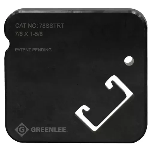 Greenlee 7/8" Single Strut Dies 78SSTRT