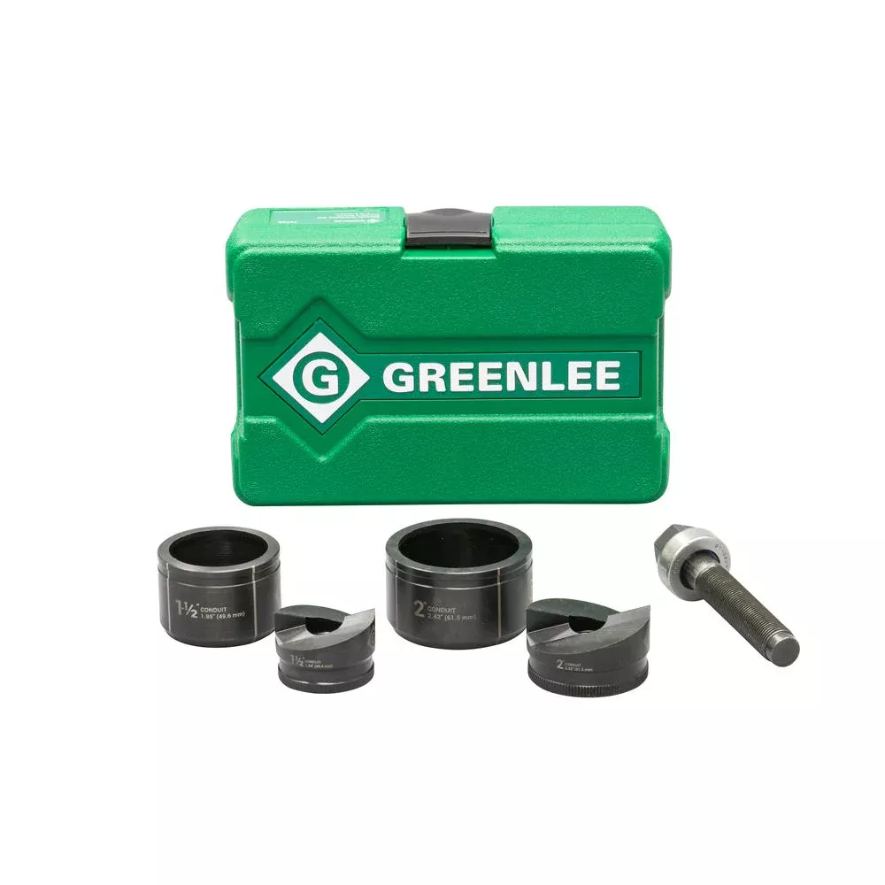Greenlee 7237BB Slug-Buster Manual Knockout Set, 1-1/2" - 2"