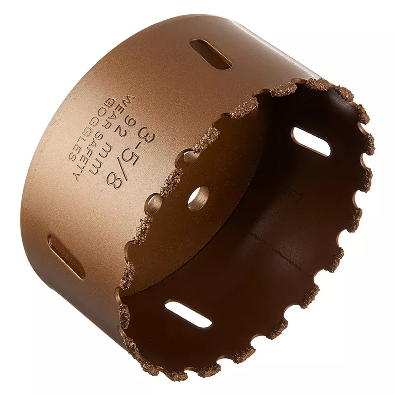 Greenlee 725-3-5/8 Carbide-Grit Hole Saw, 3-5/8"