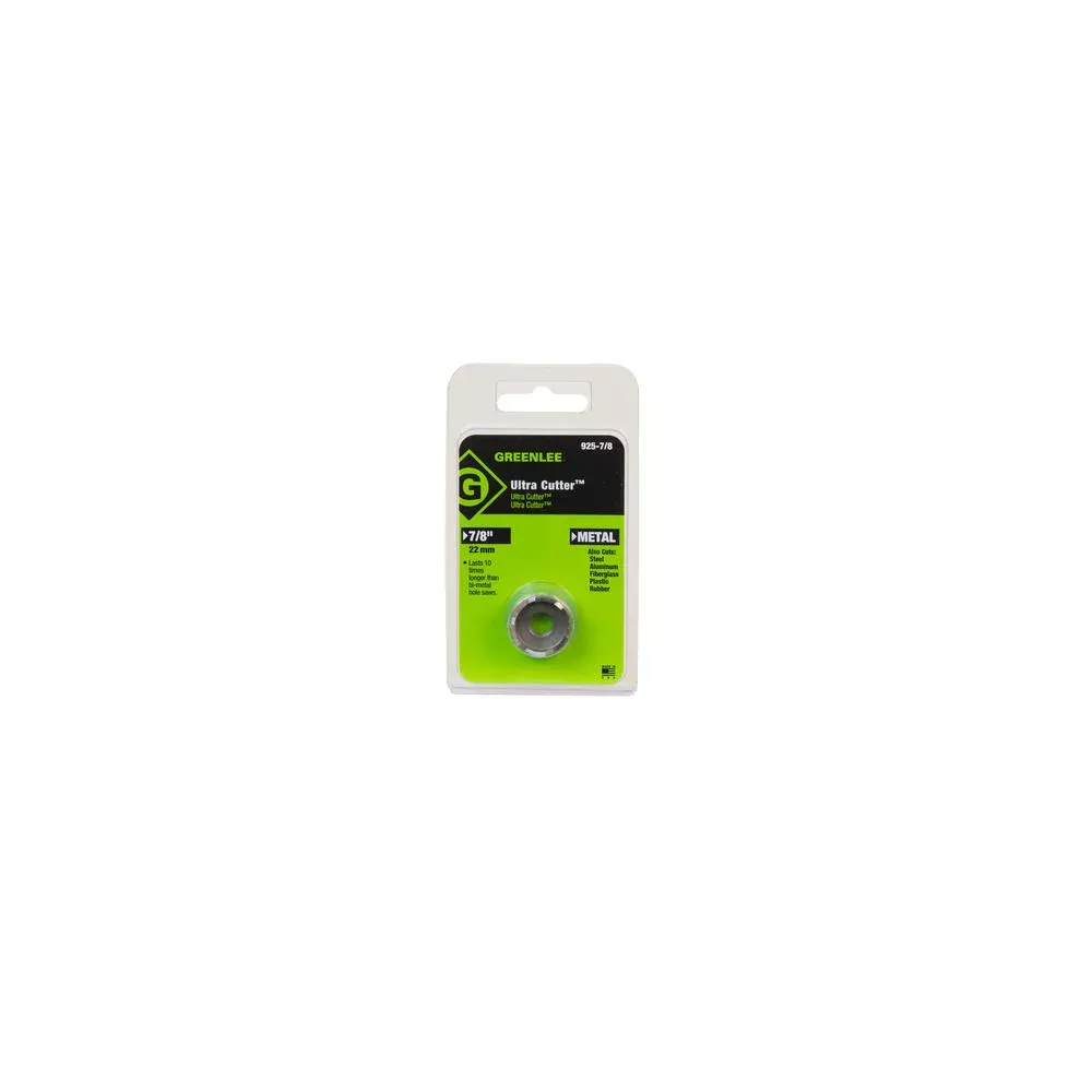 Greenlee 925-7/8 CUTTER PKG,HSS .875"
