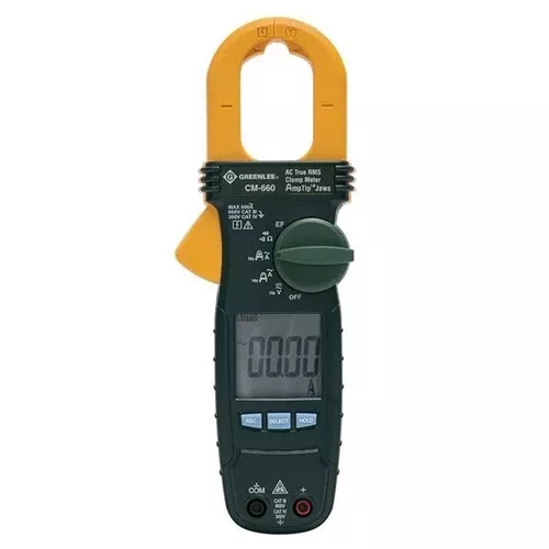 Greenlee AMP AC TRUE RMS CLAMP METER CALIBRATED CM-660