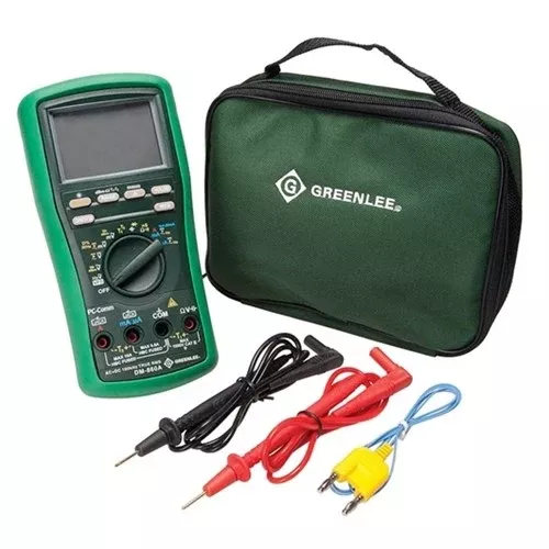 Greenlee Digital Multimeter Auto Ranging True RMS AC/DC Industrial - Calibrated DM-860A-C