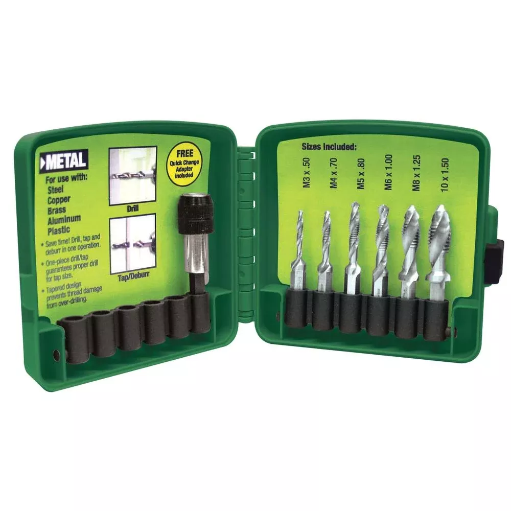 Greenlee DTAPKITM DRILL/TAP KIT, METRIC (POP)