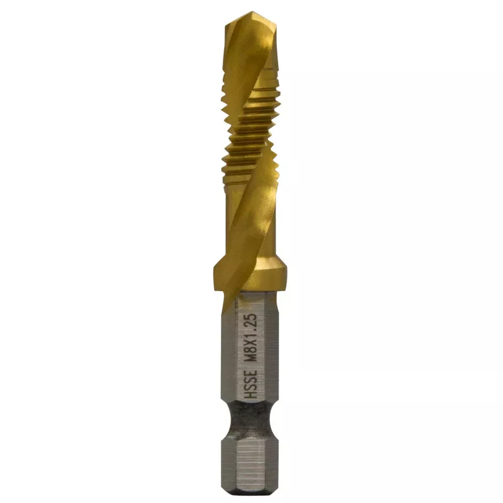 Greenlee DTAPSSM8C M8 x 1.25 Drill/Tap Bit for Stainless Steel