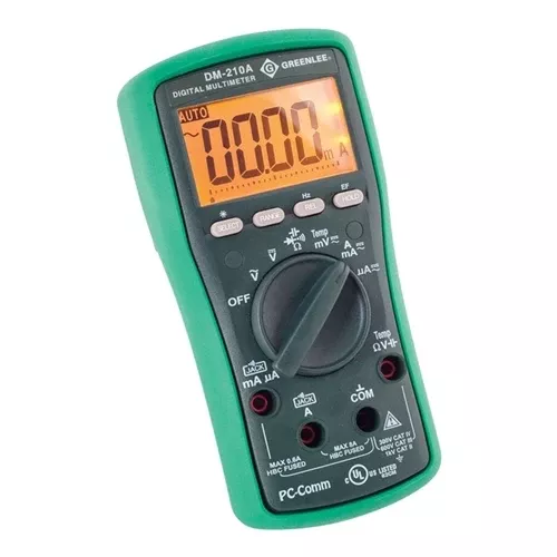 Greenlee ESM Series Digital Multimeter - Calibrated DM-210A-C