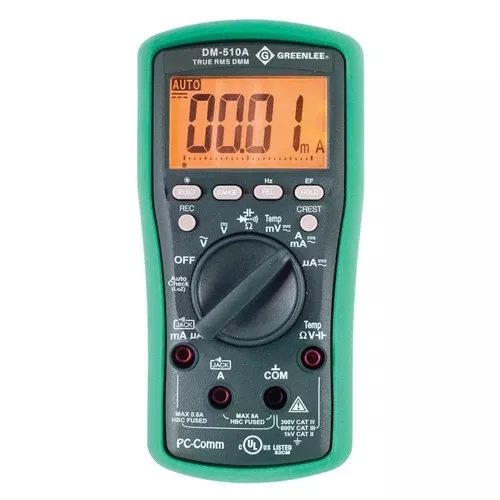 Greenlee ESM Series Professional Plant Digital Multimeter DM-510A