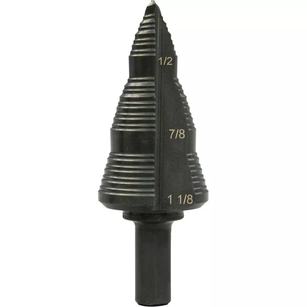 Greenlee GSB09-B 1-1/8" Step Bit (#9)