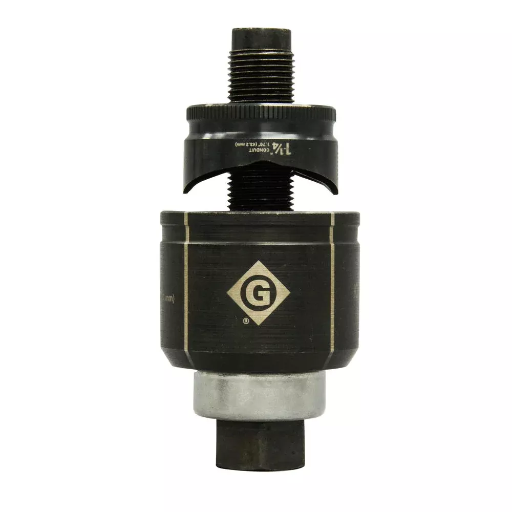 Greenlee K3BB-1-1/4 1-1/4" Conduit Size Standard Round Manual Knockout Set