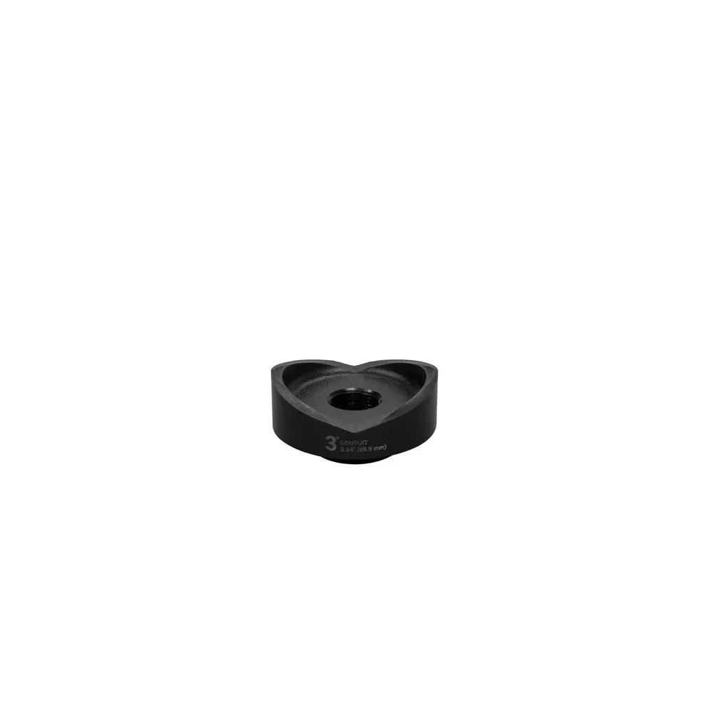 Greenlee K3P-3 3" conduit size standard round knockout punch